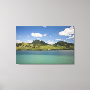 Arial view of Lion Mountain, South East Canvas Print