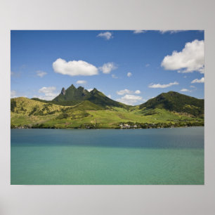 Arial view of Lion Mountain, South East Poster
