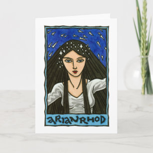 Arianrhod Greeting Card