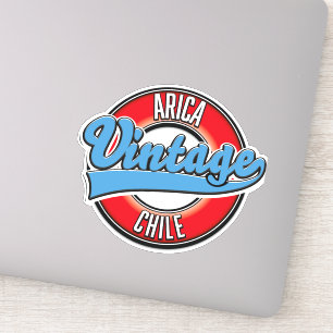 Arica chile vintage logo 