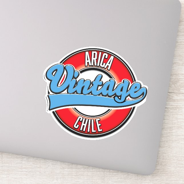 Arica chile vintage logo  (Detail)