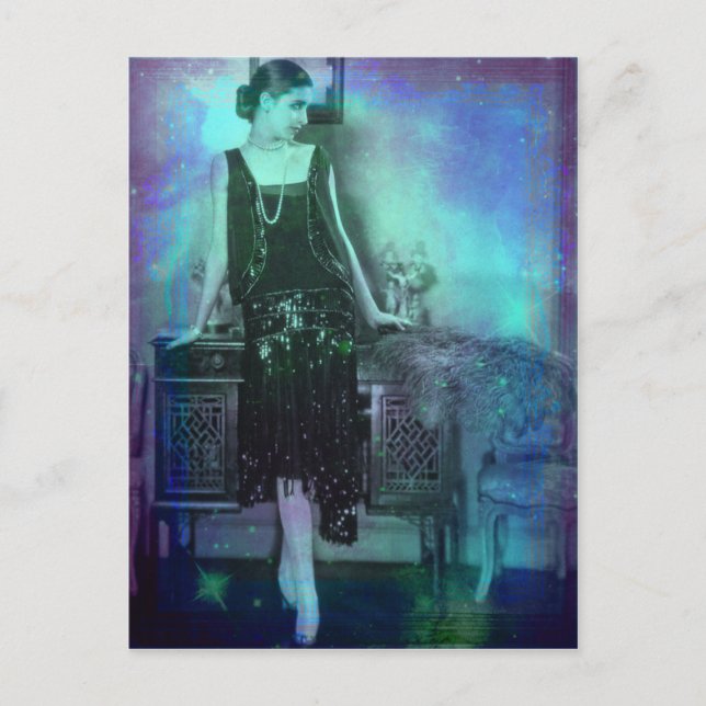 Ariceli - Blue Green Dream Postcard (Front)