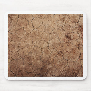 Arid Dry Cracked Earth Mouse Mat