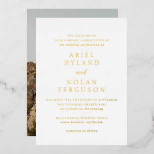 Ariel Elegant Photo Modern Wedding