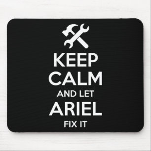 Ariel Fix Quote Funny Birthday Personalized Name G Mouse Mat