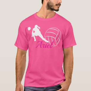 Ariel Name Personalised Volleyball T-Shirt