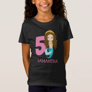 Ariel – Our Little Mermaid 5th birthday  T-Shirt