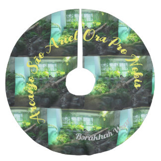 Ariel PANDA Tree Outfit Brushed Polyester Tree Skirt