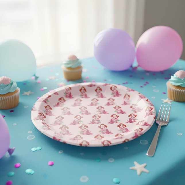 Ariel Paper Plate (Creator Uploaded)