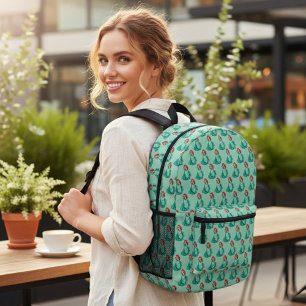 Ariel Printed Backpack