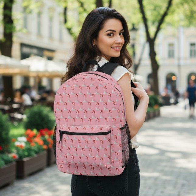 Ariel Printed Backpack (Creator Uploaded)