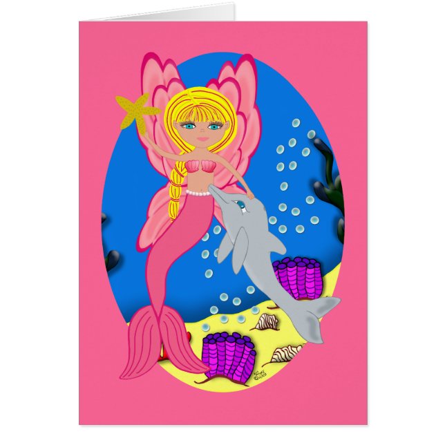 Ariel the Merfaery Card (Front)