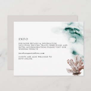 ARIEL Tropical Ocean Marine Beach Details Card