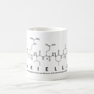 Ariella peptide name mug