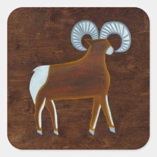 Aries 2008 square sticker