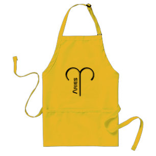 ARIES, Abstract Design of the Zodiac Sign,  Standard Apron