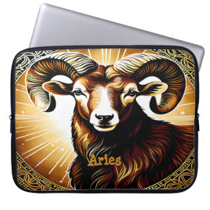 Aries Astrology sign Laptop Sleeve