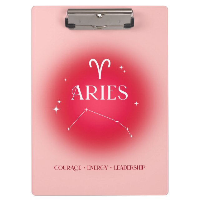 Aries aura clipboard (Front)