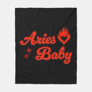 Aries baby polar blanket