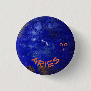 Aries Badge, Zodiac Horoscope Badge