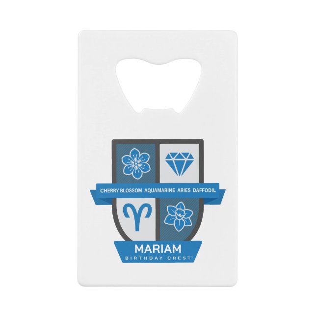 Aries Birthday Crest™ for March 21-31 Jewellery (Front)