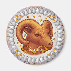 Aries  Birthday magnet