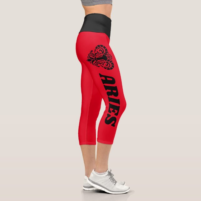ARIES CAPRI YOGA PANTS (Right)