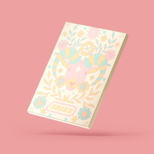 Aries Celestial Zodiac Pastel Dreams Wall Arts Canvas Print