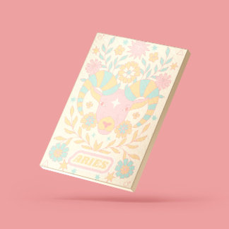 Aries Celestial Zodiac Pastel Dreams Wall Arts Canvas Print