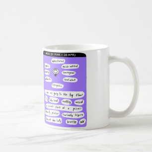 aries coffee mug