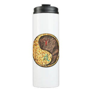 Aries & Earth Dog Thermal Tumbler