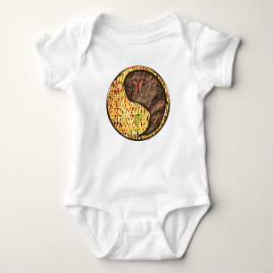 Aries & Earth Monkey Baby Bodysuit