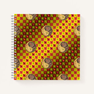 Aries & Earth Monkey Notebook
