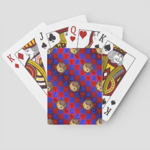 Aries & Earth Ox Playing Cards