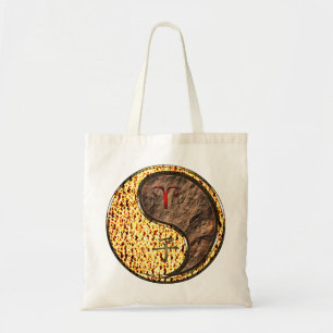 Aries & Earth Rat Tote Bag