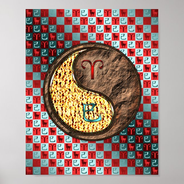 Aries & Earth Snake Poster (Front)