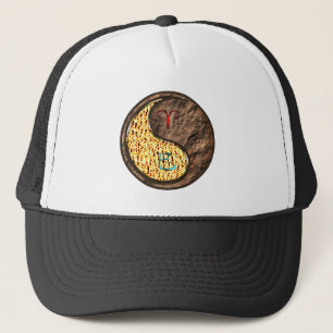 Aries & Earth Snake Trucker Hat