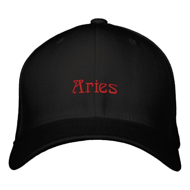 ARIES EMBROIDERED HAT (Front)
