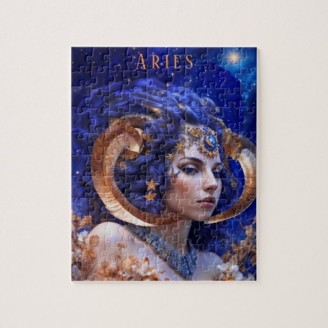Aries Female Jigasw Puzzle (Vertical)