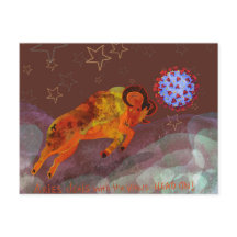 Aries fights the Virus head on