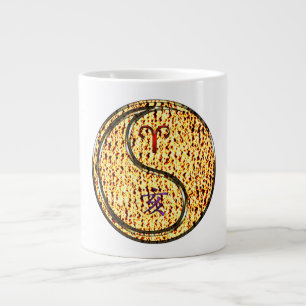 Aries & Fire Boar Large Coffee Mug