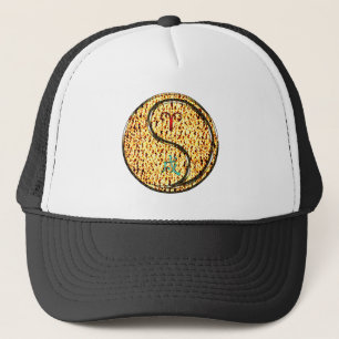 Aries & Fire Dog Trucker Hat