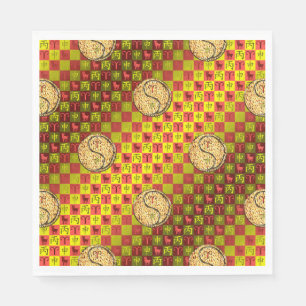 Aries & Fire Monkey Napkin