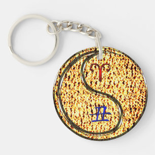 Aries & Fire Ox Key Ring