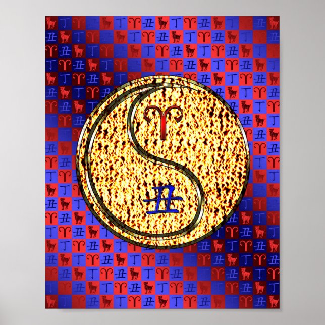 Aries & Fire Ox Poster (Front)