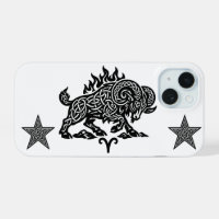 Aries Fire‑Ram – Celtic Haunted Ink Zodiac