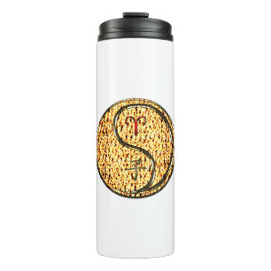 Aries & Fire Rat Thermal Tumbler