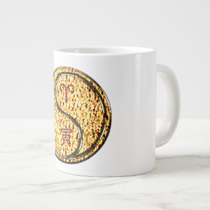 Aries & Fire Tiger Large Coffee Mug