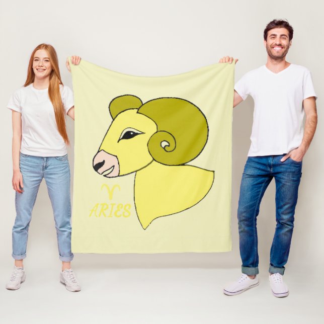 Aries Fleece Blanket (In Situ)