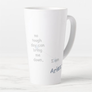 Aries Fun Inspiring Daily Use & Personalised Gift Latte Mug